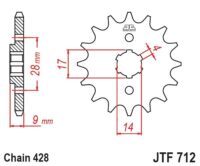 PINHAO JTF712-13D