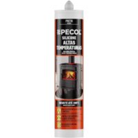 SILICONE NEUTRO ALTAS TEMPERATURAS PRETO PECOL