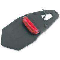 SUPORTE MATRICULA C/LEDS VIDRO VERMELHO VICMA