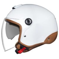 CAPACETE NEXX Y.10 SUNNY BRANCO/CAMEL