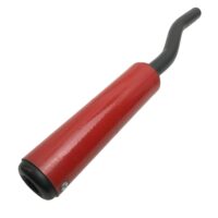 SILENCIOSO ESCAPE YAMAHA DT50 MACRA Ø45 VERMELHO