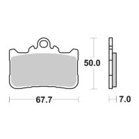 PASTILHAS TRAVAO BREMBO 07HO72SA
