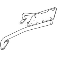 SUPORTE TOPCASE KYMCO SUPER 8 50/125/150 2021> SHAD K0SP51ST