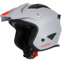 CAPACETE ACERBIS JET ARIA 22.06 CINZA CLARO