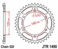 CREMALHEIRA JTR1490-37D