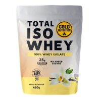 PROTEINA GOLDNUTRITION TOTAL ISO WHEY VAUNILHA 450GR