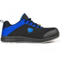 SAPATOS TRABALHO TECIDO POLIESTER S1P SRC PR/AZ Nº45