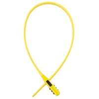 CADEADO T/ ABRAÇADEIRA OXFORD COMBI ZIP LOCK AMARELO LK151
