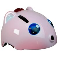 CAPACETE CICLISMO CRIANÇA ELTIN KIDS BOLHAS ROSA