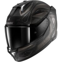CAPACETE SHARK SKWAL i3 LINIK PRETO/ANTRACITE MATE