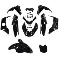 CARENAGENS HONDA PCX 125 14-17 PRETO BRILHO TNT 370000U