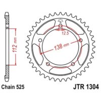 CREMALHEIRA JTR1304-42D HONDA CB600/CBR900