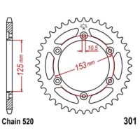 CREMALHEIRA JTR301-40D