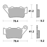 PASTILHAS TRAVAO CARBONO-CERAMICA BREMBO 07BB02CC