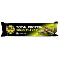 BARRA PROTEICA GOLD NUTRITION DOUBLE LAYER CHOC/PISTACHIO 50G