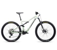 BICICLETA ELETRICA MTB 29 ORBEA RISE M-TEAM BRANCO/VERDE L
