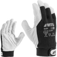 LUVAS TRABALHO PELE C/ FECHO VELCRO VITO VILCFV
