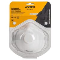 MASCARA PROTEÇAO TRABALHO C/VALV. FFP3 VITO VIC823VP3 (2UN)