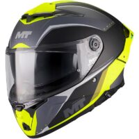 CAPACETE MT THUNDER 4 R SV WIND TUNNEL 22.06 PRETO/FLUO MATE