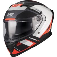 CAPACETE MT BRAKER SV INCEPTION 22.06 PRETO/VERMELHO MATE