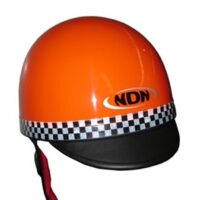 CAPACETE ABERTO NEDIMOTO ABS (PENICO) LARANJA