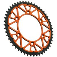 CREMALHEIRA JTX897-49D AÇO/ALUMINIO JT TWINSTAR LARANJA
