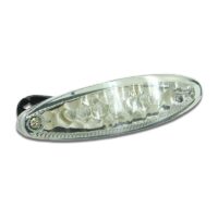 FAROLIM TRASEIRO 15 LEDS VIDRO TRANSPARENTE TNT SPACE 204410