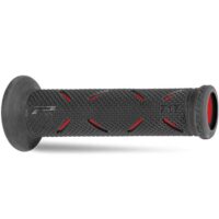 PUNHOS MOTO PROGRIP 717 SUPERBIKE PRETO/VERMELHO